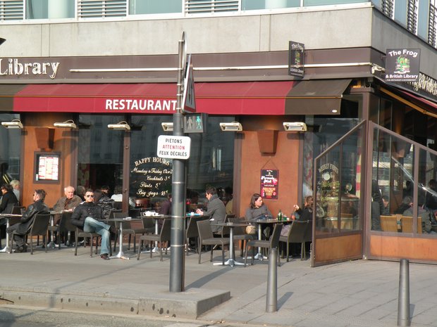  terrasse de café, avenue de France